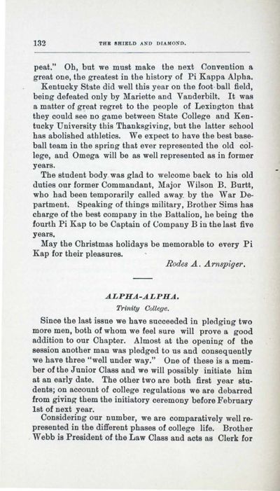 Alpha-Alpha, December 1906